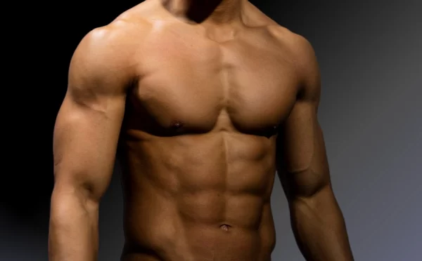 Sculpted musclefag body